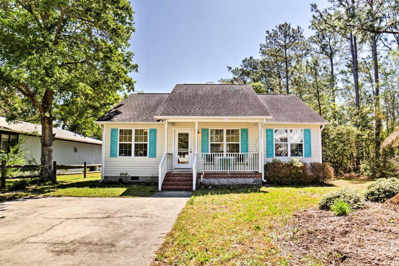 Oak Island Cottage - Walk To Beach And Intracoastal! Exterior foto